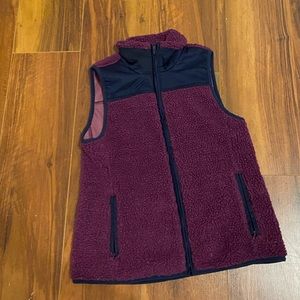 J. Crew Sherpa vest